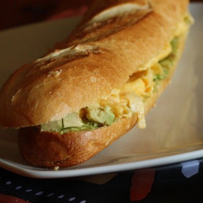 Custom Omelette Sandwich