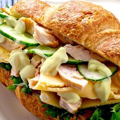 Chicken Veggie Croissant