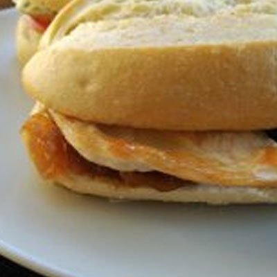 Chicken and cheese mini sandwich