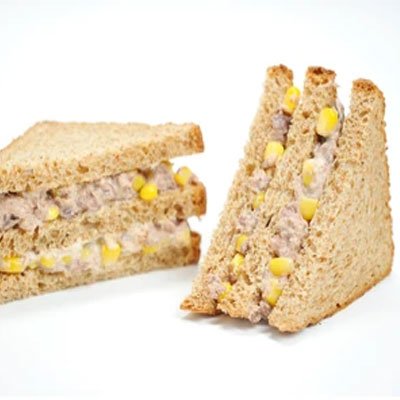 Tuna, Corn & Mayo Sandwich