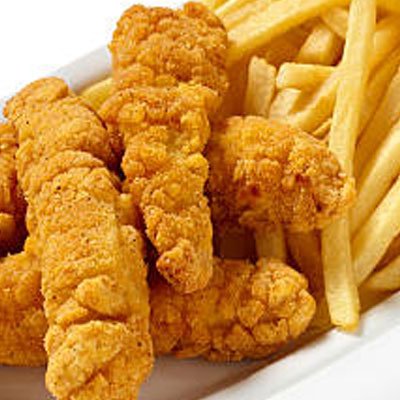 Chicken Strips with Fries